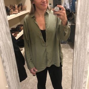 UO BDG oversize button down